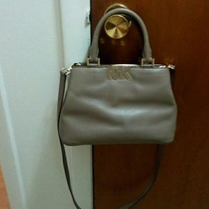 Pre-Owned Michael Kors Small Taupe Satchel
